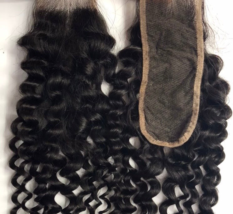 2x6 HD CLOSURE DEEP CURLY